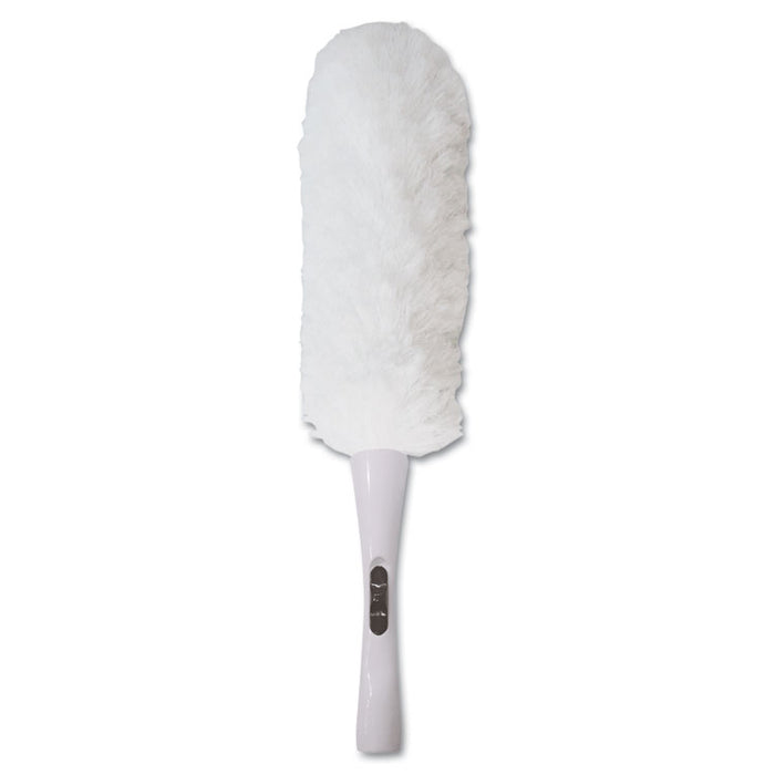 MicroFeather Duster, Microfiber Feathers, Washable, 23", White