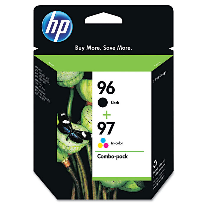 HP 96 Black/HP 97 Tri-Color (C9353FN) 2-pack Original Ink Cartridges