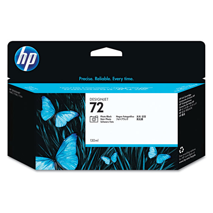 HP 72, (C9370A) Photo Black Original Ink Cartridge