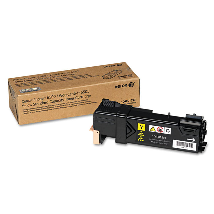 106R01593 Toner, 1000 Page-Yield, Yellow