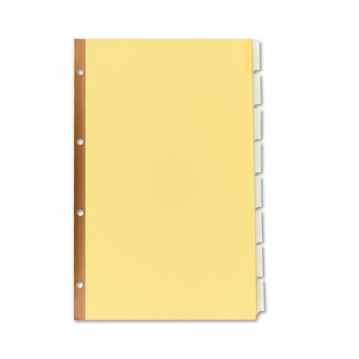 Insertable Standard Tab Dividers, 8-Tab, Legal