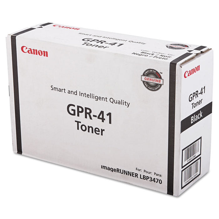 3480B005AA (GPR-41) Toner, 6400 Page-Yield, Black