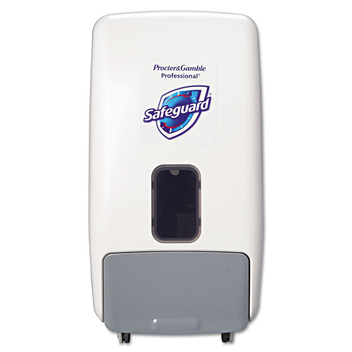 Foam Hand Soap Dispenser, 1,200 mL, White/Gray