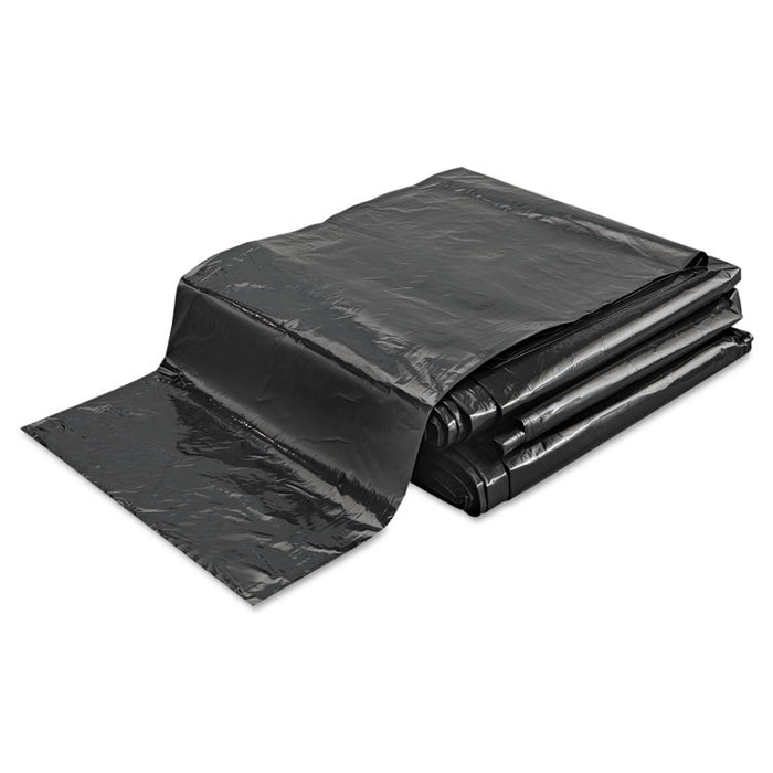 Low Density Economy Ecosac, 56 gal, 1.16 mil, 43" x 48", Black, 100/Carton