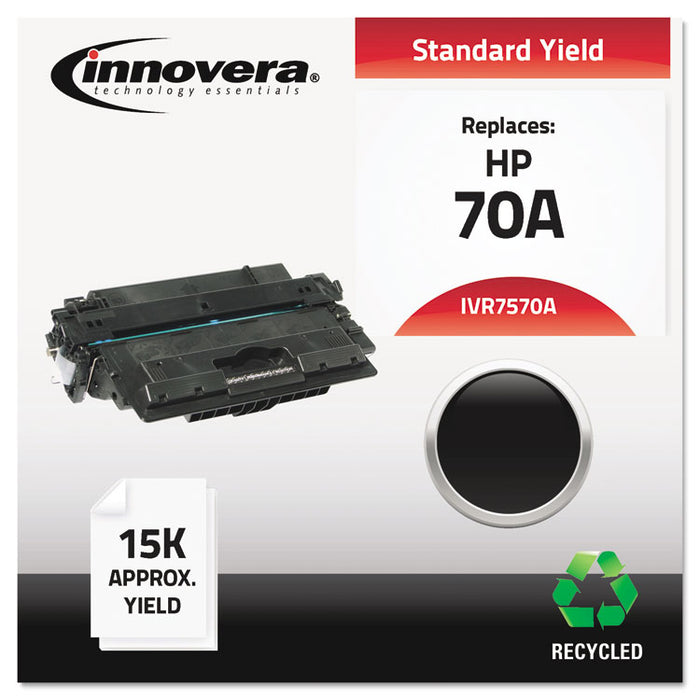 Remanufactured Black Toner, Replacement for 70A (Q7570A), 15,000 Page-Yield