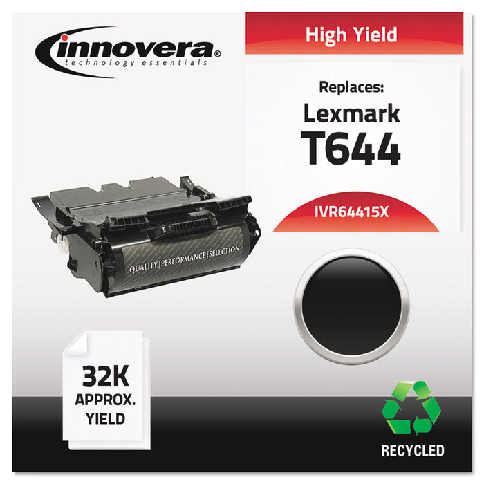 Remanufactured Black Ultra High-Yield Toner, Replacement for 64415XA, 32,000 Page-Yield