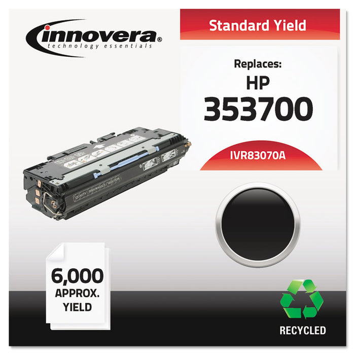 Remanufactured Black Toner Cartridge, Replacement for HP 308A (Q2670A), 6,000 Page-Yield