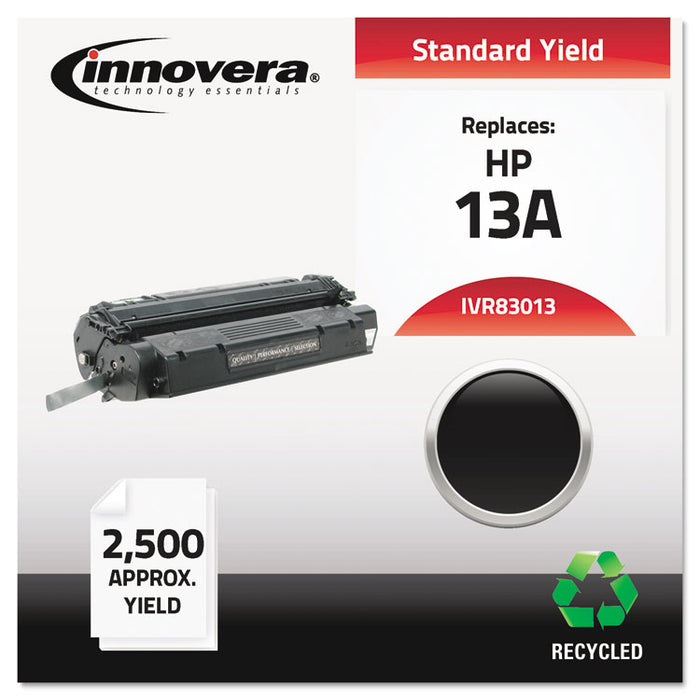 Remanufactured Black Toner, Replacement for 13A (Q2613A), 2,500 Page-Yield