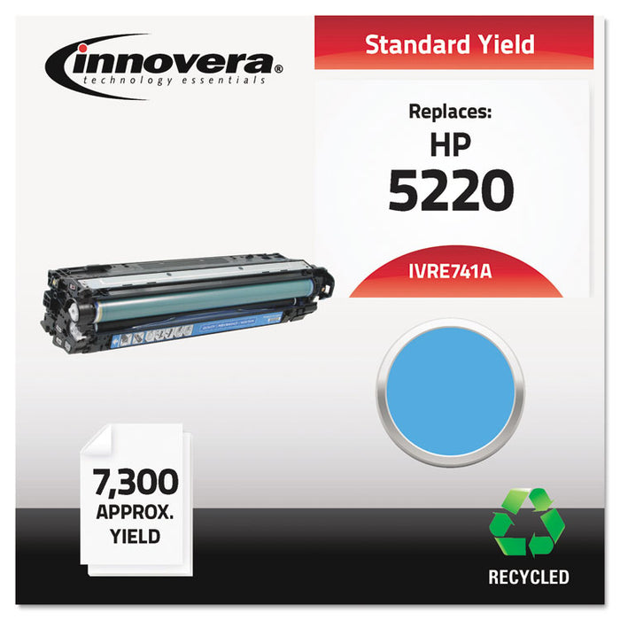 Remanufactured Cyan Toner, Replacement for 307A (CE741A), 7,300 Page-Yield