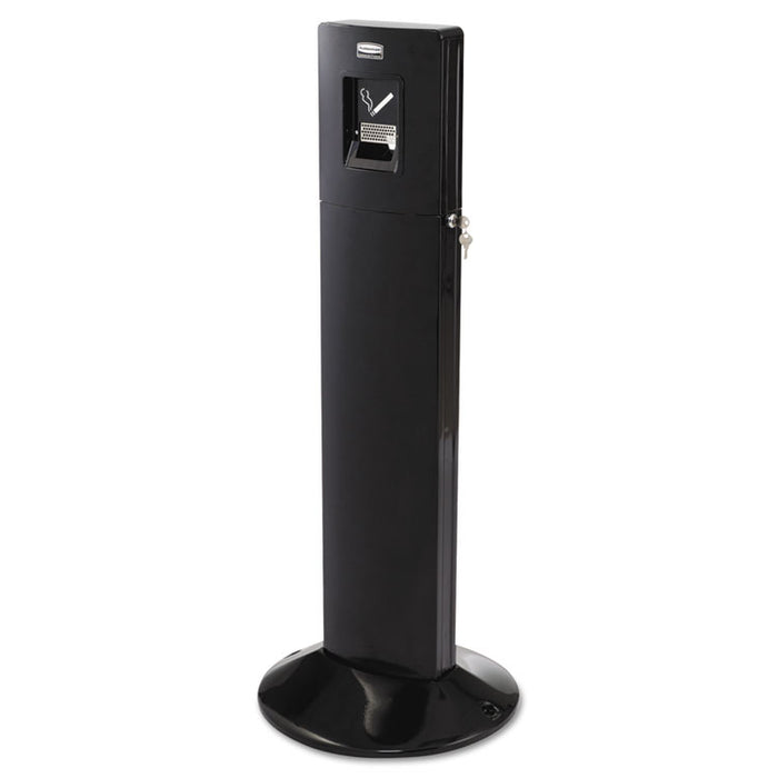 Metropolitan Smokers' Station, Weighted Base, 1.6 gal, Galvanized Liner, 42.8 x 16.8