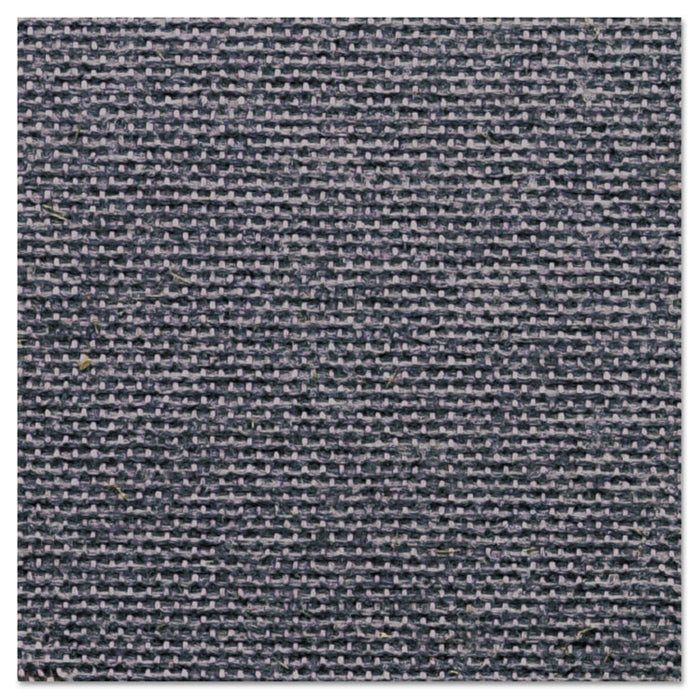 Enclosed Fabric-Cork Board, 72 x 48, Gray Surface, Graphite Aluminum Frame