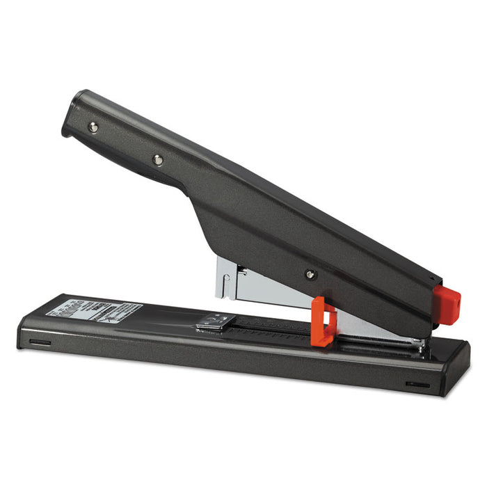 Antimicrobial 130-Sheet Heavy-Duty Stapler, 130-Sheet Capacity, Black