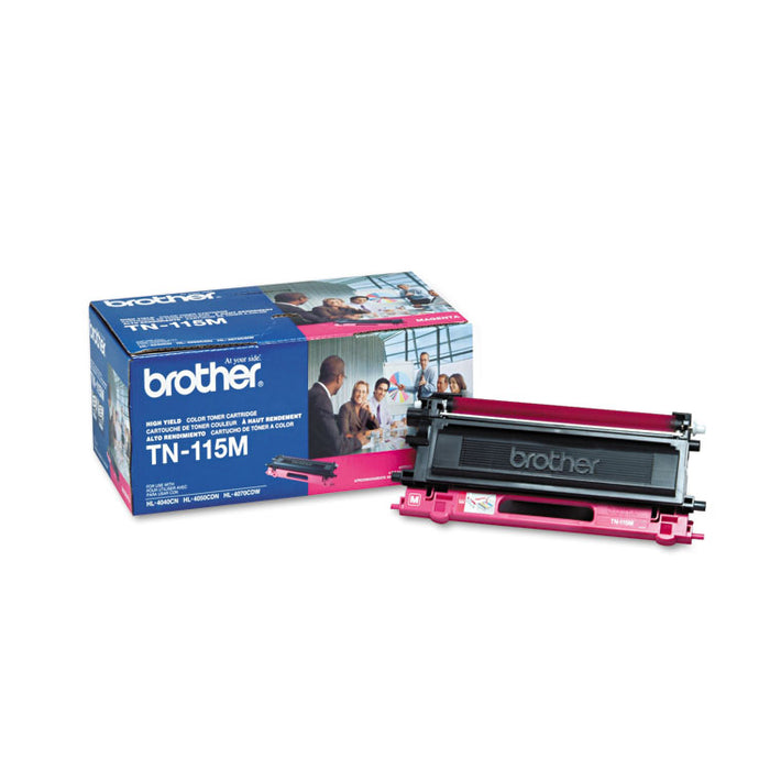 TN115M High-Yield Toner, 4,000 Page-Yield, Magenta