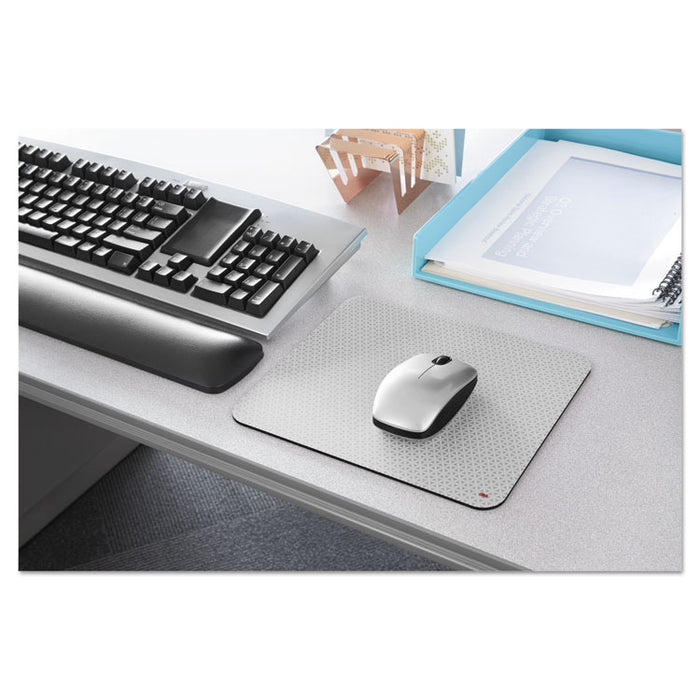 Precise Mouse Pad with Nonskid Back, 9 x 8, Frostbyte Design