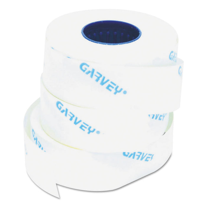 One-Line Pricemarker Labels, 0.44 x 0.81, White, 1,200/Roll, 3 Rolls/Box