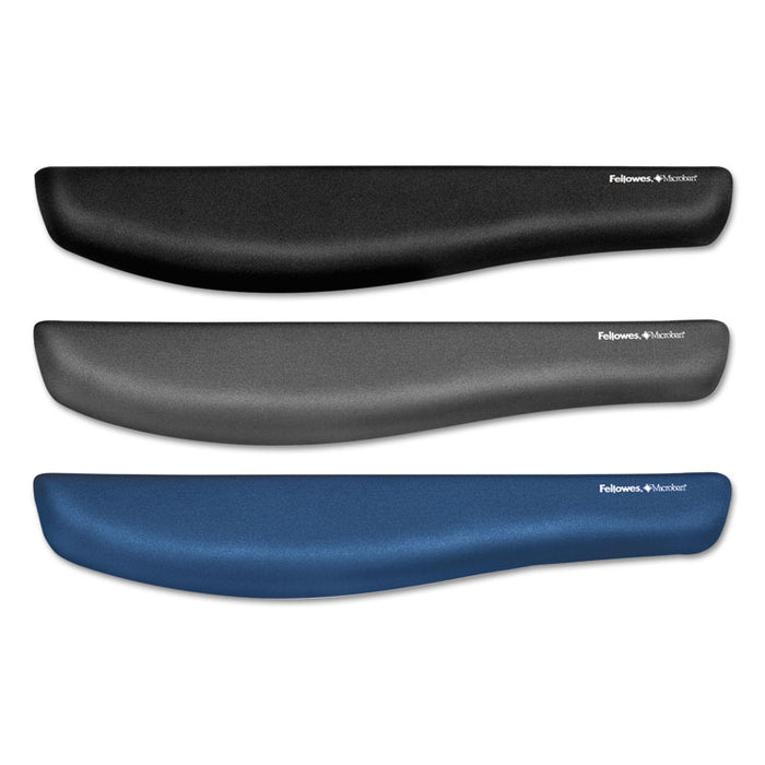 PlushTouch Keyboard Wrist Rest, 18.12 x 3.18, Blue