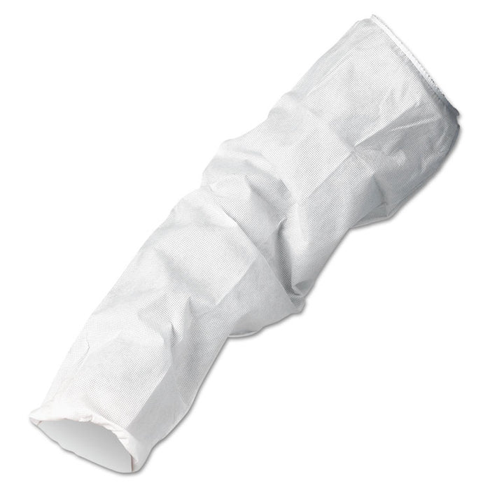 A10 Breathable Particle Protection Sleeve Protectors, 18 in., White, 200/Carton