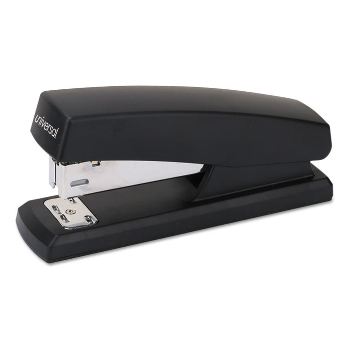 Half-Strip Stapler, 20-Sheet Capacity, Black