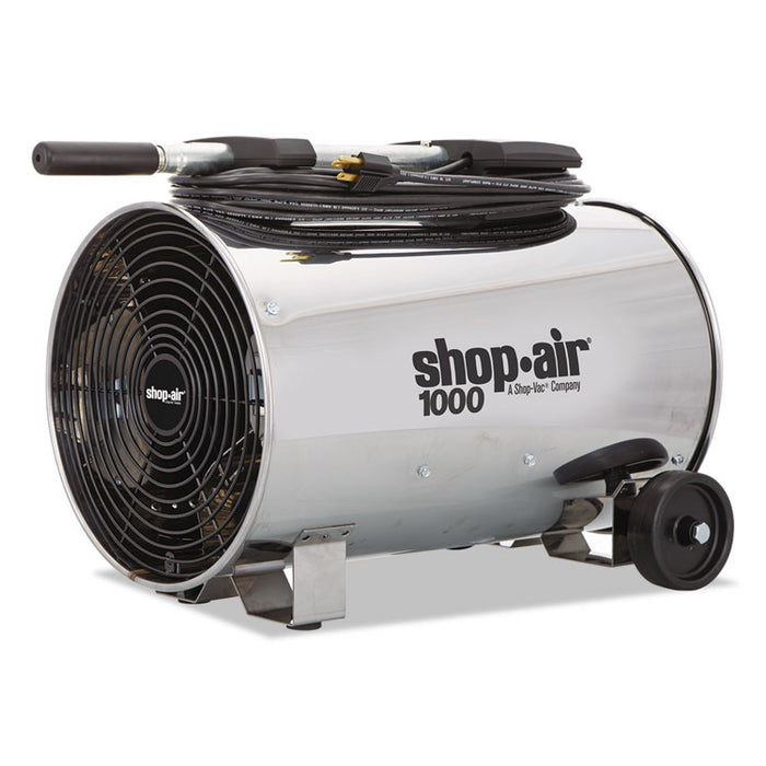 Stainless Steel Portable Blower, 11", 3-Speed, 1/4 HP Motor