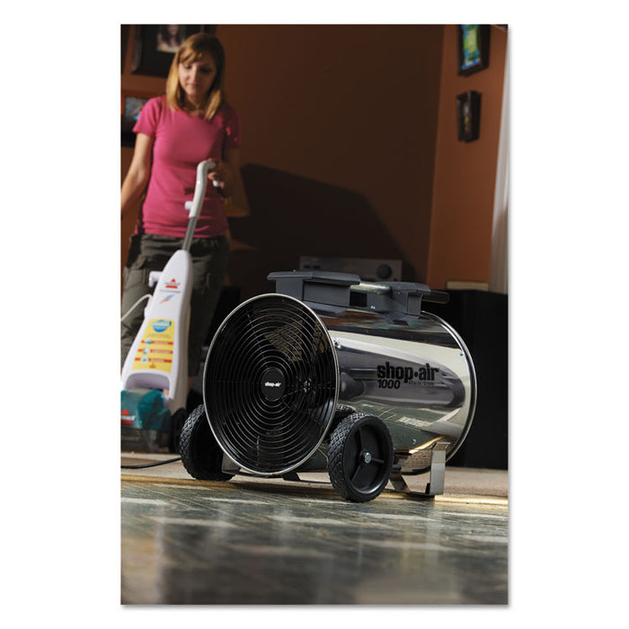 Stainless Steel Portable Blower, 11", 3-Speed, 1/4 HP Motor