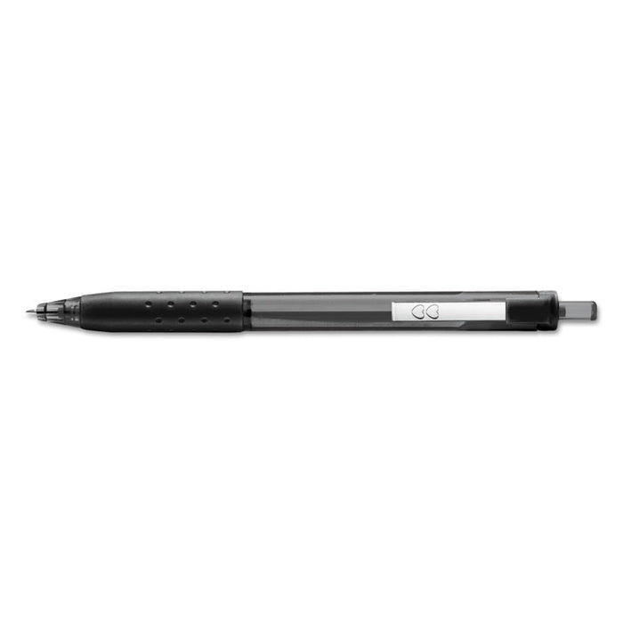 InkJoy 300 RT Retractable Ballpoint Pen, 0.7mm, Black Ink/Barrel, Dozen