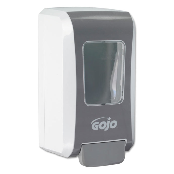 FMX-20 Soap Dispenser, 2000 mL, 6.5" x 4.7" x 11.7", White/Gray