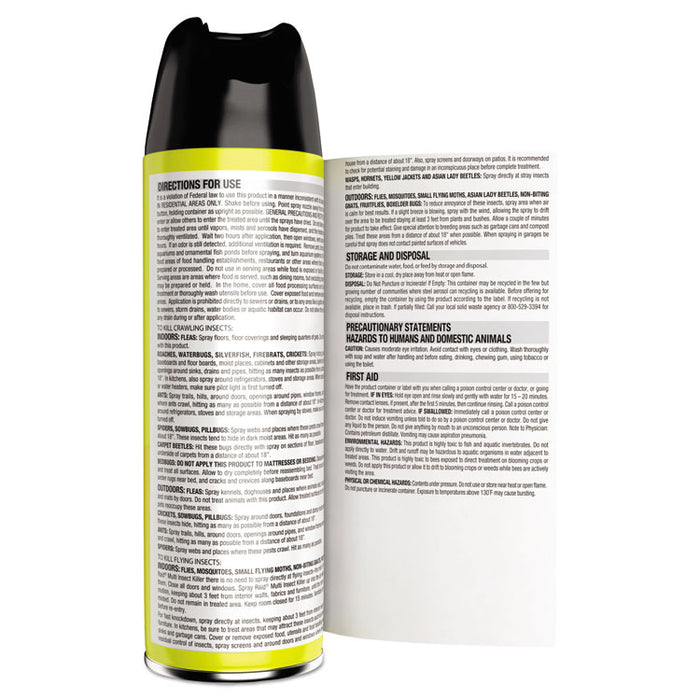 Multi Insect Killer, 15 oz Aerosol Spray, 12/Carton