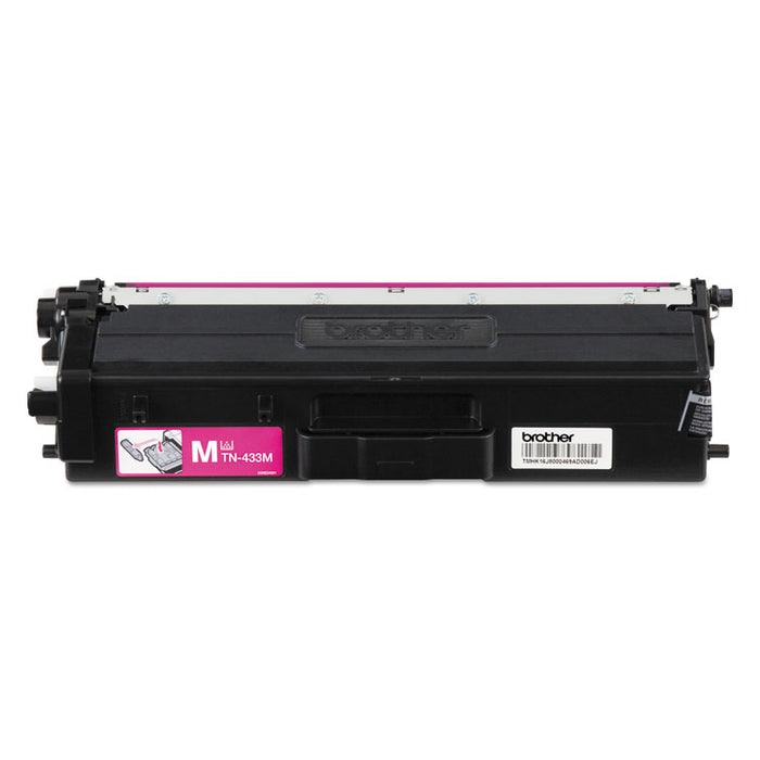 TN433M High-Yield Toner, 4,000 Page-Yield, Magenta