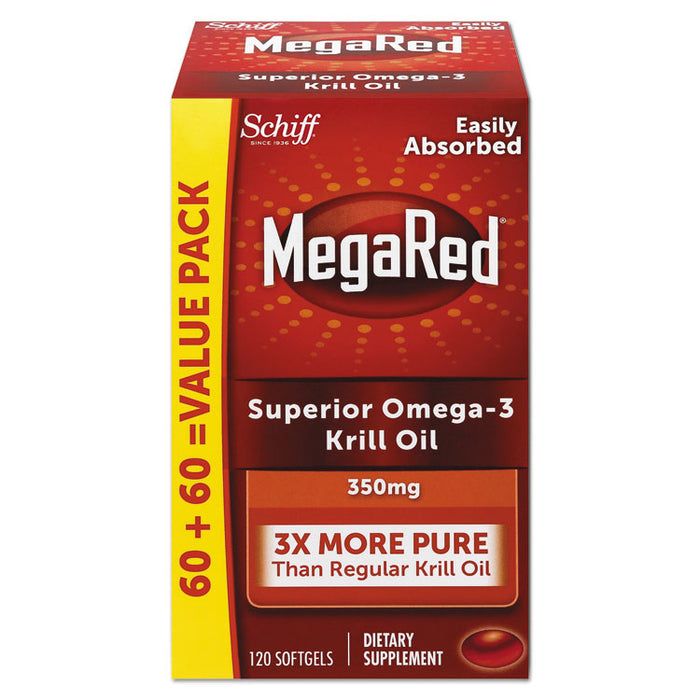 Omega-3 Krill Oil Softgel, 120/Bottle