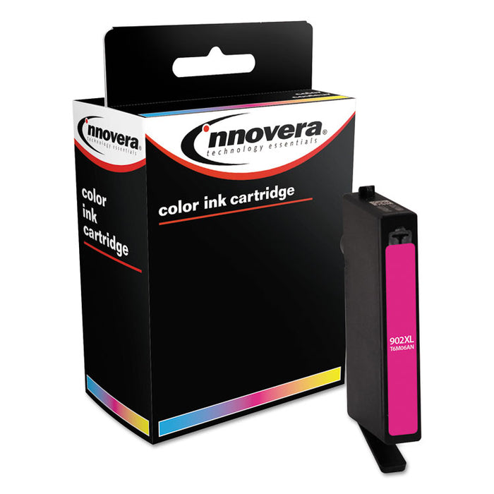 Remanufactured Magenta High-Yield Ink, Replacement for 902XL (T6M06AN), 825 Page-Yield