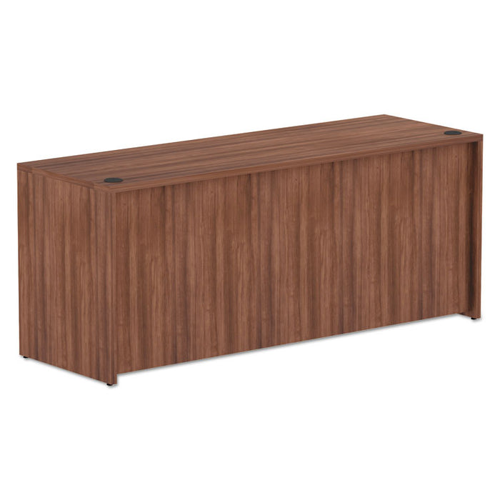 Alera Valencia Series Credenza Shell, 70.88w x 23.63d x 29.5h, Modern Walnut