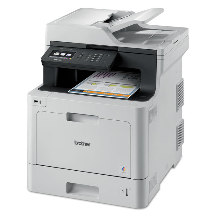 MFCL8610CDW Business Color Laser All-in-One Printer with Duplex Printing and Wireless Networking