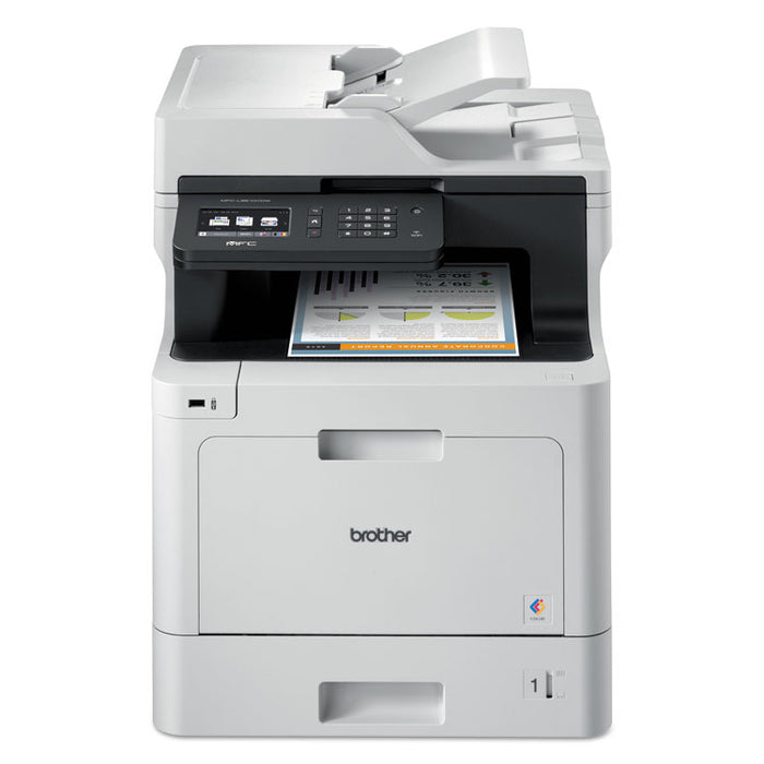 MFCL8610CDW Business Color Laser All-in-One Printer with Duplex Printing and Wireless Networking