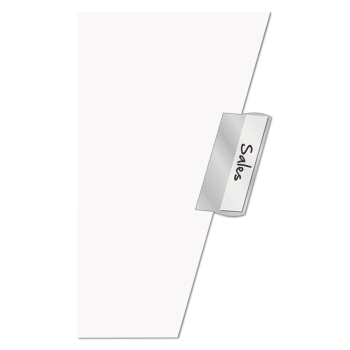 Paper Insertable Dividers, 8-Tab, 11 x 17, White, 1 Set