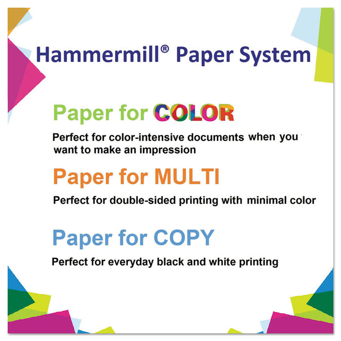 Colors Print Paper, 20 lb Bond Weight, 8.5 x 11, Blue, 500 Sheets/Ream, 10 Reams/Carton