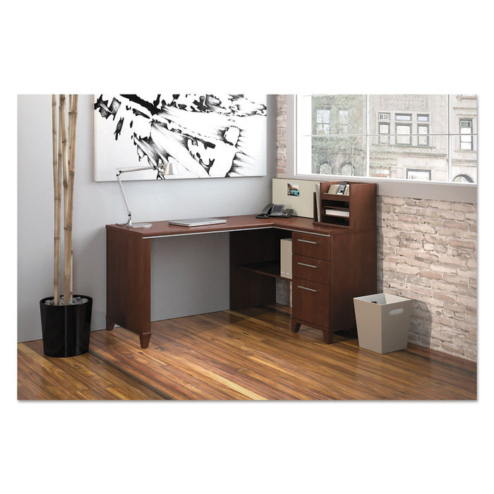 Enterprise Collection Corner Desk, 60w x 47.25d x 41.75h, Harvest Cherry (Box 2 of 2)