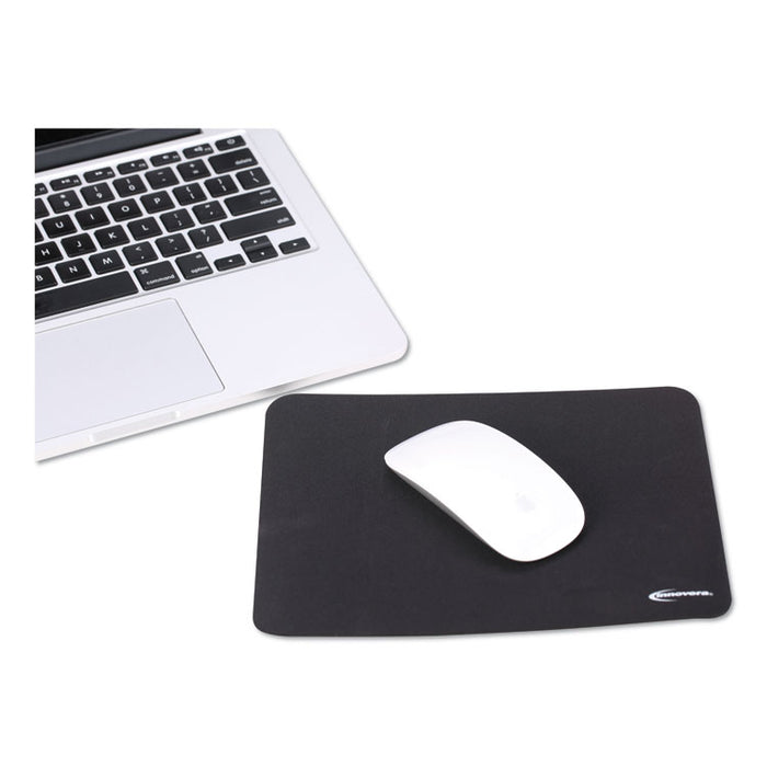 Latex-Free Mouse Pad, 9 x 7.5, Black