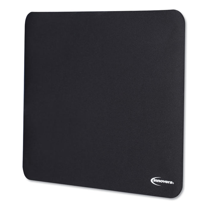 Latex-Free Mouse Pad, 9 x 7.5, Black