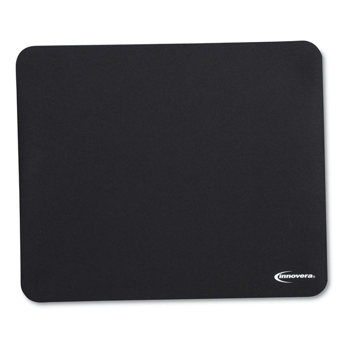 Latex-Free Mouse Pad, 9 x 7.5, Black