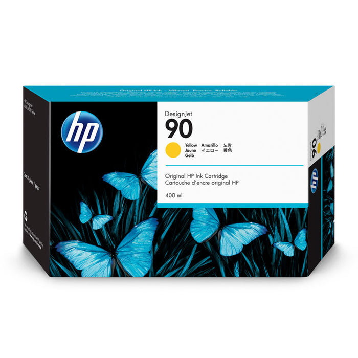 HP 90, (C5065A) Yellow Original Ink Cartridge