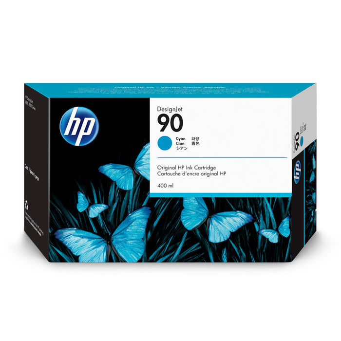 HP 90, (C5061A) Cyan Original Ink Cartridge