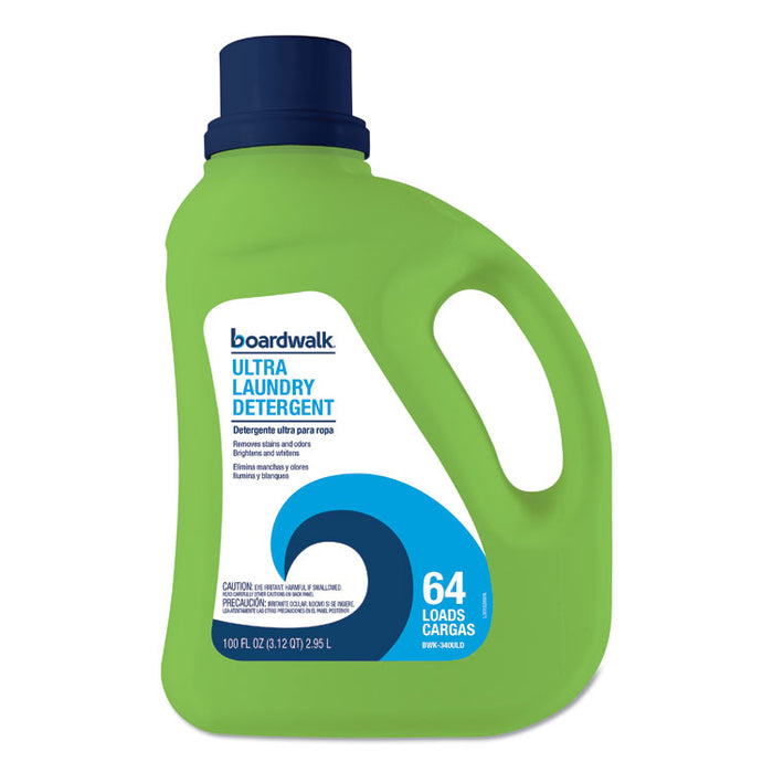 Ultimate Fresh Laundry Detergent, Clean Fresh Scent, 100 oz Bottle, 2/Carton