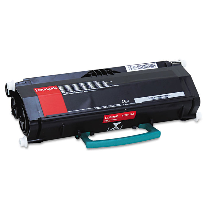 E260A21A Toner, 3500 Page-Yield, Black