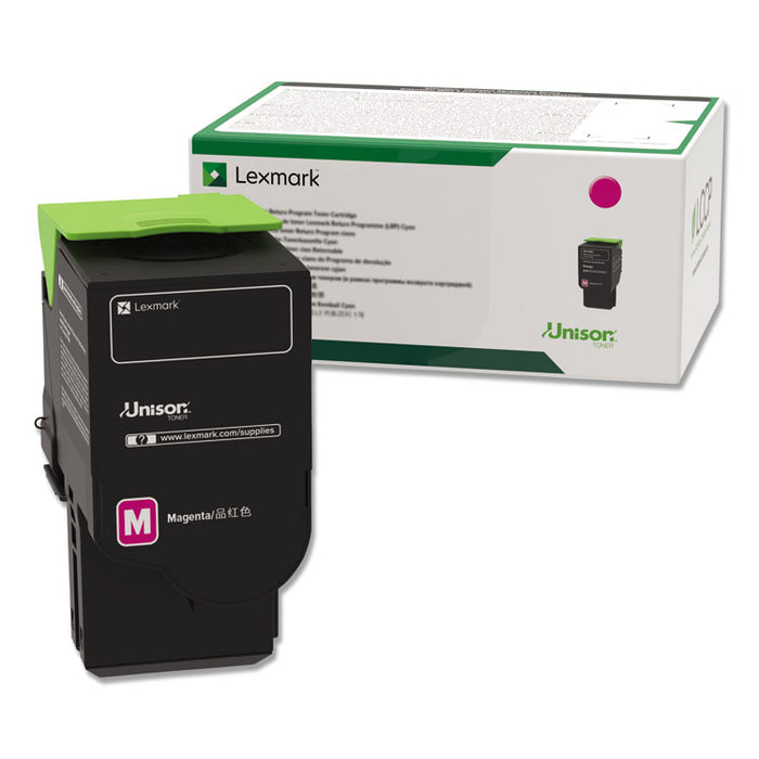 78C1UM0 Return Program Toner, 7000 Page-Yield, Magenta