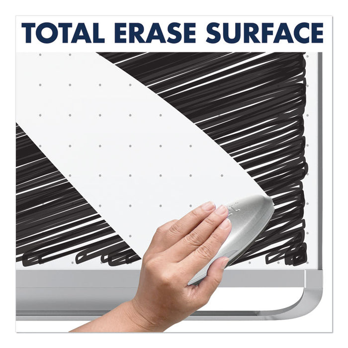 Prestige 2 Magnetic Total Erase Whiteboard, 72 x 48, Aluminum Frame