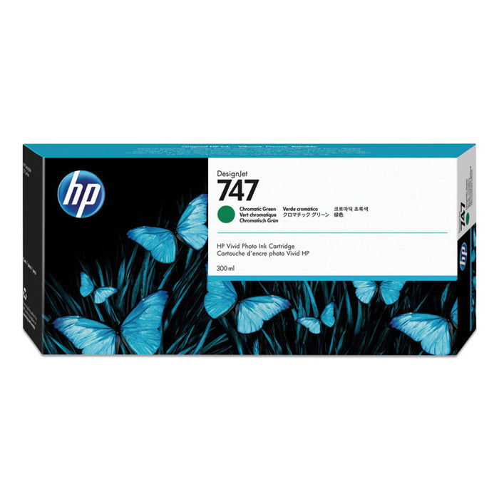 HP 747, (P2V84A) Chromatic Green Original Ink Cartridge