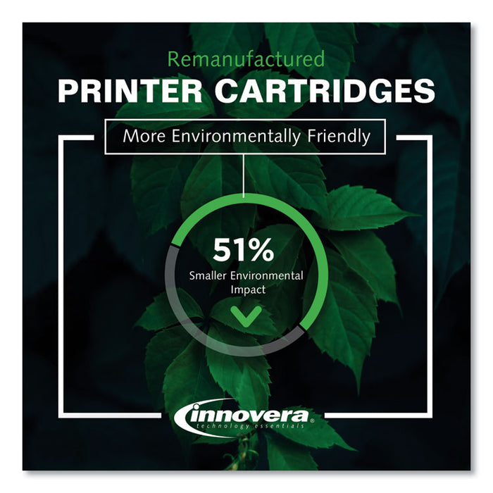 Remanufactured Black Toner Cartridge, Replacement for HP 38A (Q1338A), 12,000 Page-Yield