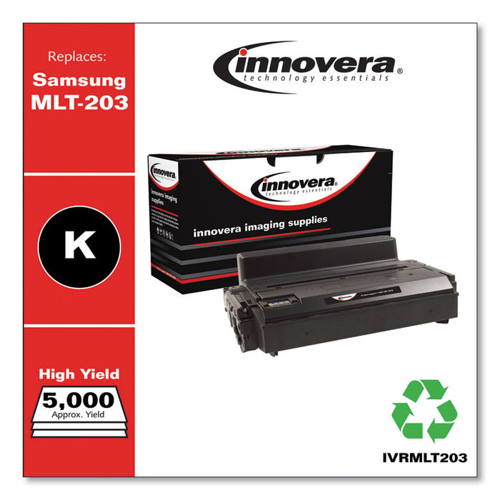 Remanufactured Black Toner Cartridge, Replacement for Samsung MLT-D203L, 5,000 Page-Yield