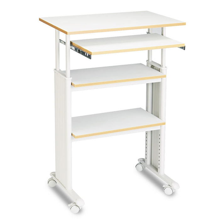 Adjustable Height Stand-Up Workstation, 29.5w x 22d x 49h, Gray